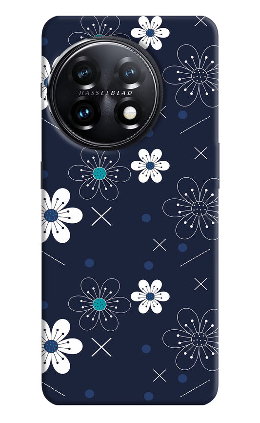 Flowers OnePlus 11 5G Hard Case Back Cover by Casekaro