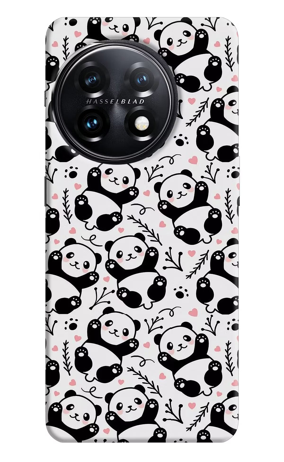 Cute Panda OnePlus 11 5G Hard Case Back Cover by Casekaro