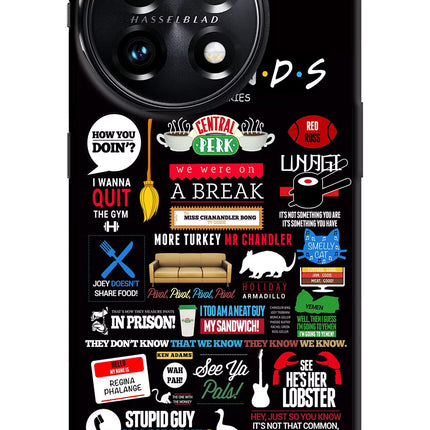 FRIENDS OnePlus 11 5G Hard Case Back Cover by Casekaro