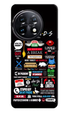 FRIENDS OnePlus 11 5G Hard Case Back Cover by Casekaro