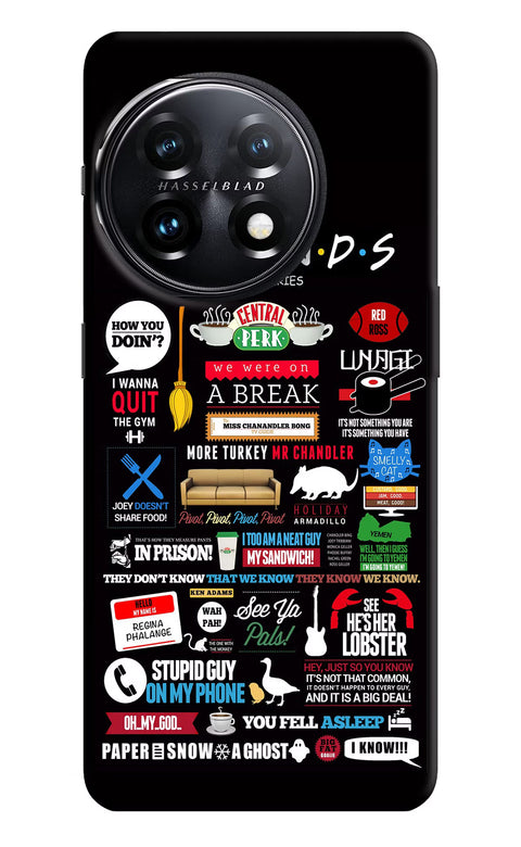 FRIENDS OnePlus 11 5G Back Cover