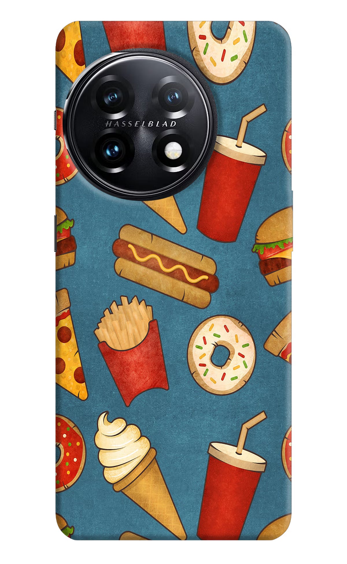 Foodie OnePlus 11 5G Hard Case Back Cover by Casekaro