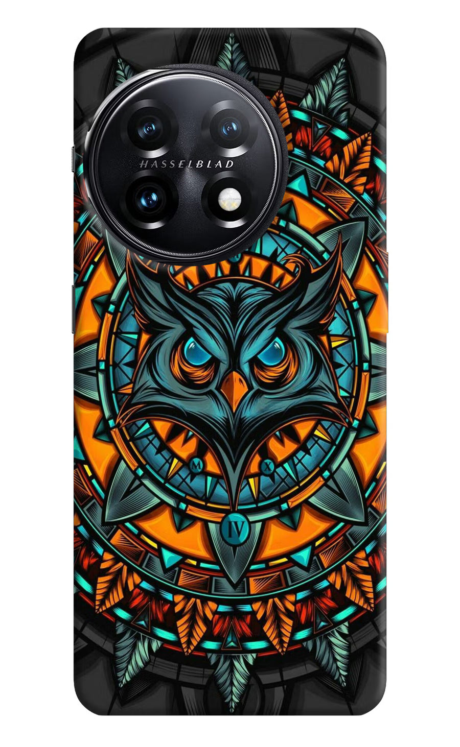 Angry Owl Art OnePlus 11 5G Back Cover, Hard case