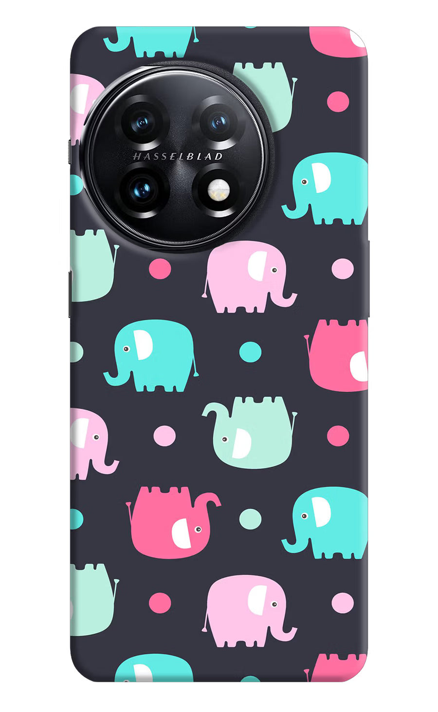 Elephants OnePlus 11 5G Back Cover, Hard case