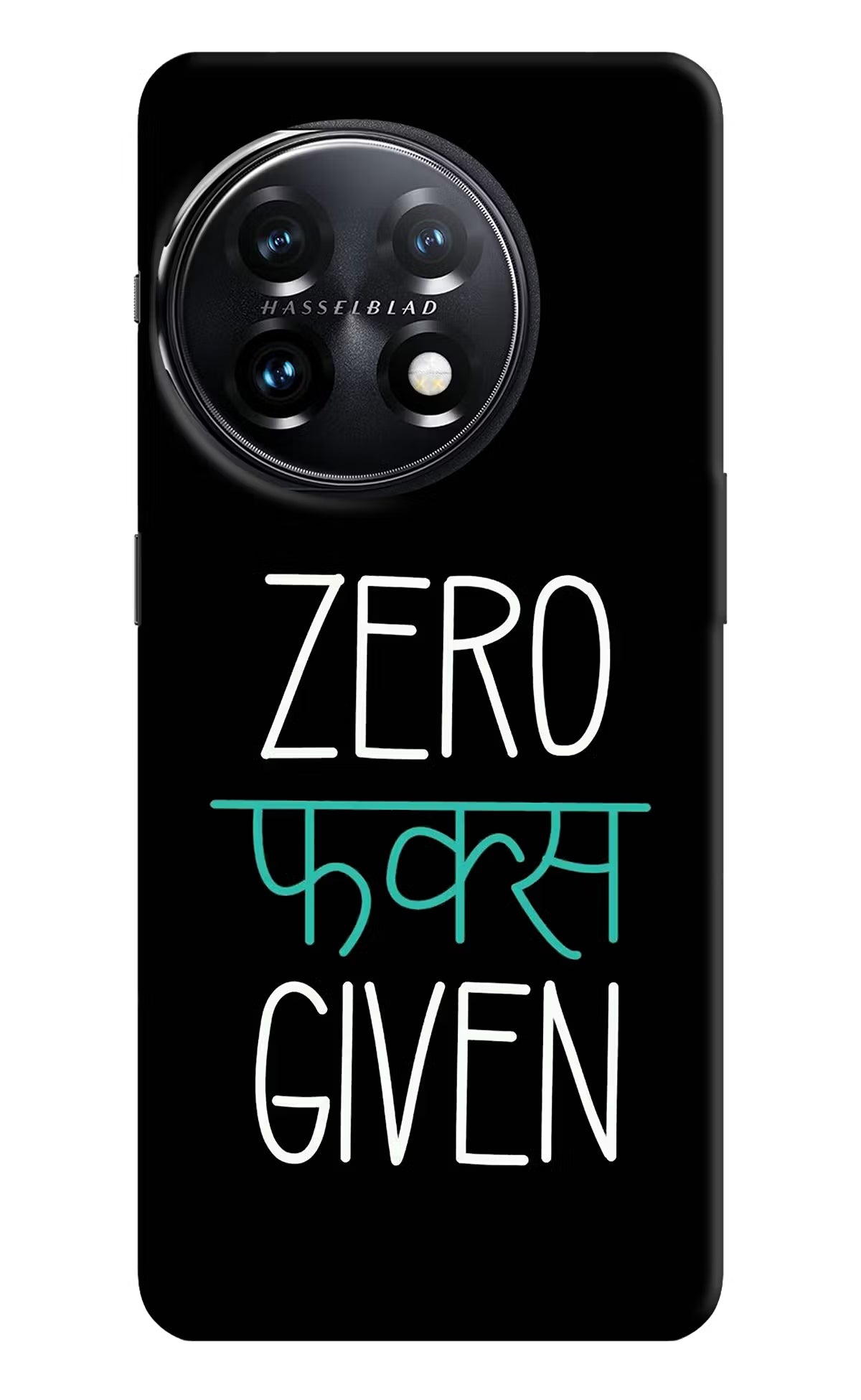 Zero Fucks Given OnePlus 11 5G Hard Case Back Cover by Casekaro