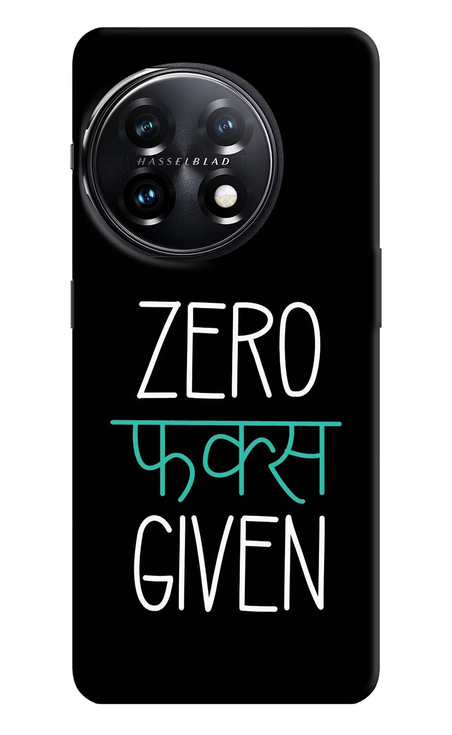 Zero Fucks Given OnePlus 11 5G Back Cover, Hard case
