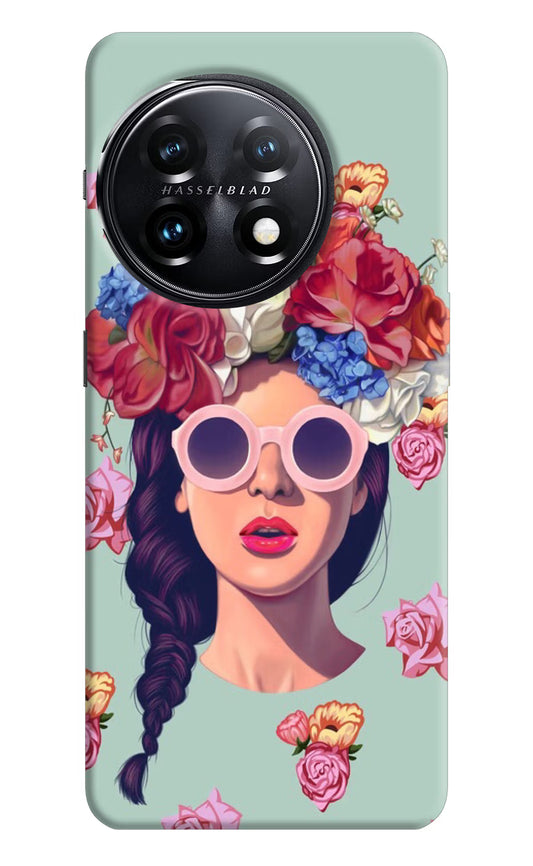 Pretty Girl OnePlus 11 5G Hard Case Back Cover by Casekaro