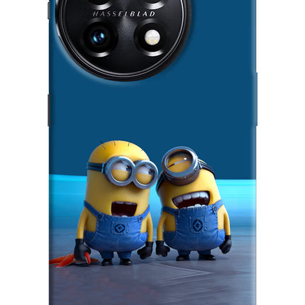 Minion Laughing OnePlus 11 5G Hard Case Back Cover by Casekaro