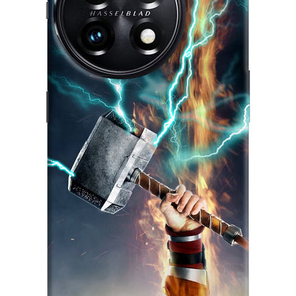 Thor Hammer Mjolnir OnePlus 11 5G Hard Case Back Cover by Casekaro