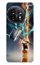 Thor Hammer Mjolnir OnePlus 11 5G Hard Case Back Cover by Casekaro