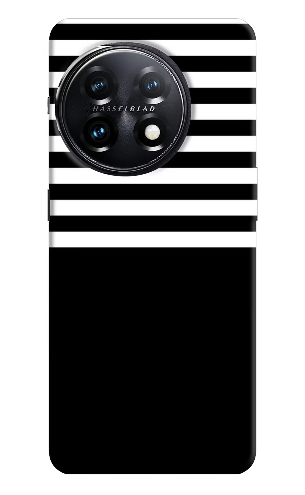 Black and White Print OnePlus 11 5G Hard Case Back Cover by Casekaro