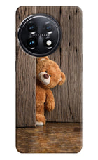 Teddy Wooden OnePlus 11 5G Hard Case Back Cover by Casekaro