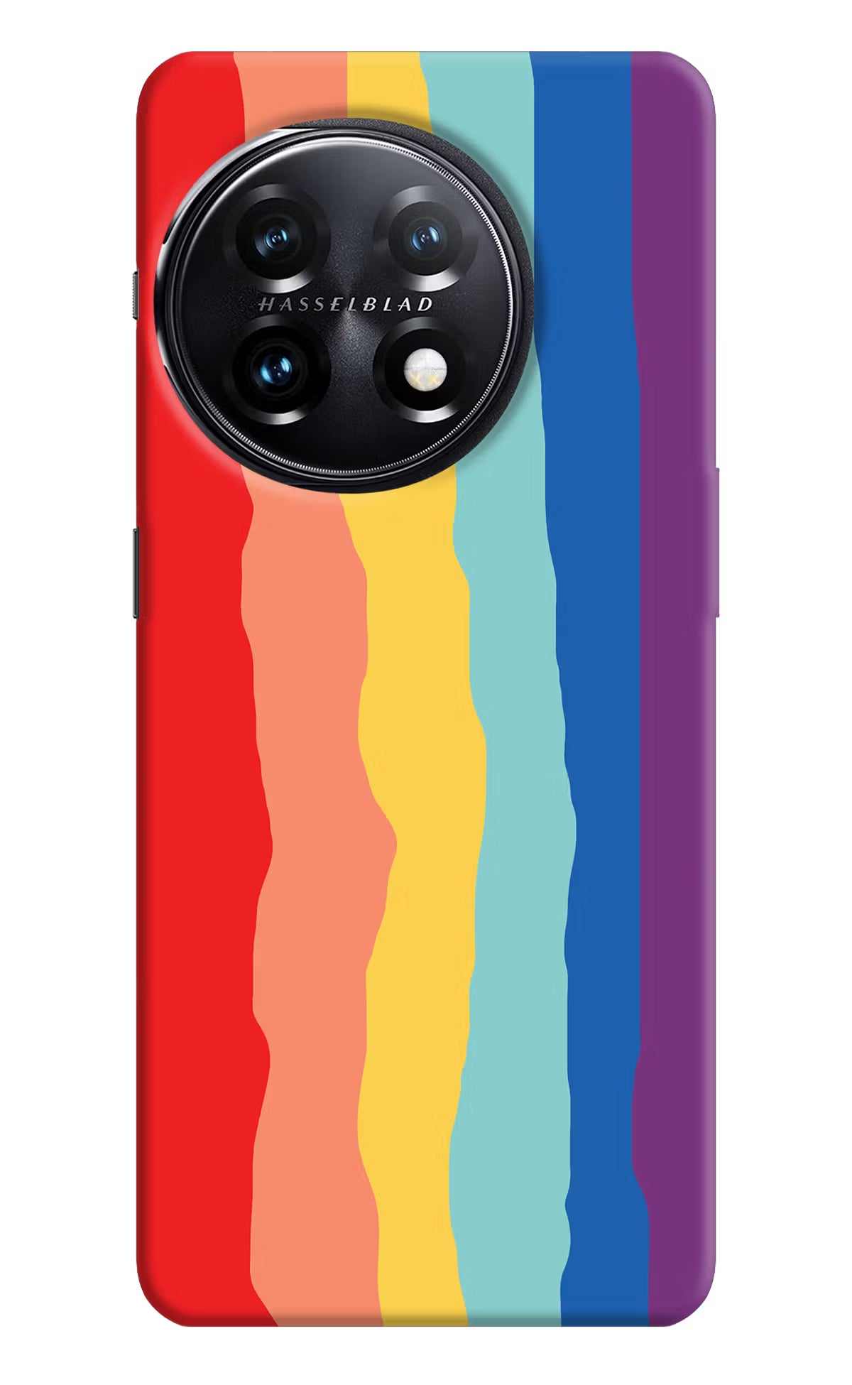 Rainbow OnePlus 11 5G Hard Case Back Cover by Casekaro