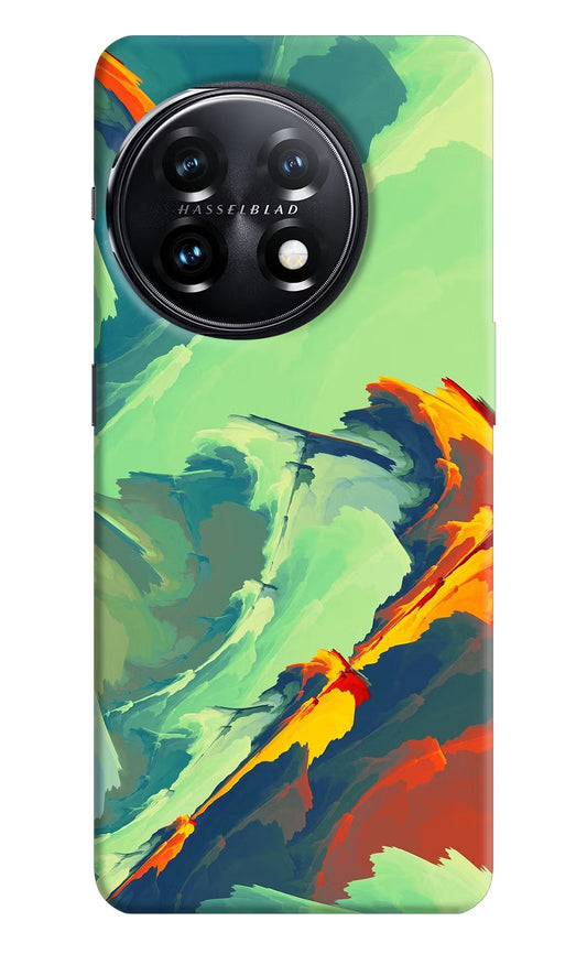 Paint Art OnePlus 11 5G Hard Case Back Cover by Casekaro