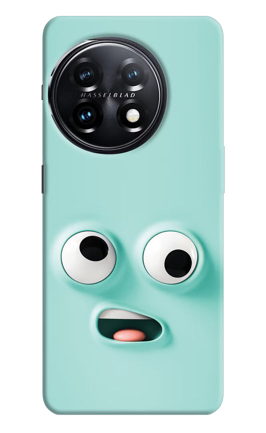 Funny Cartoon OnePlus 11 5G Hard Case Back Cover by Casekaro