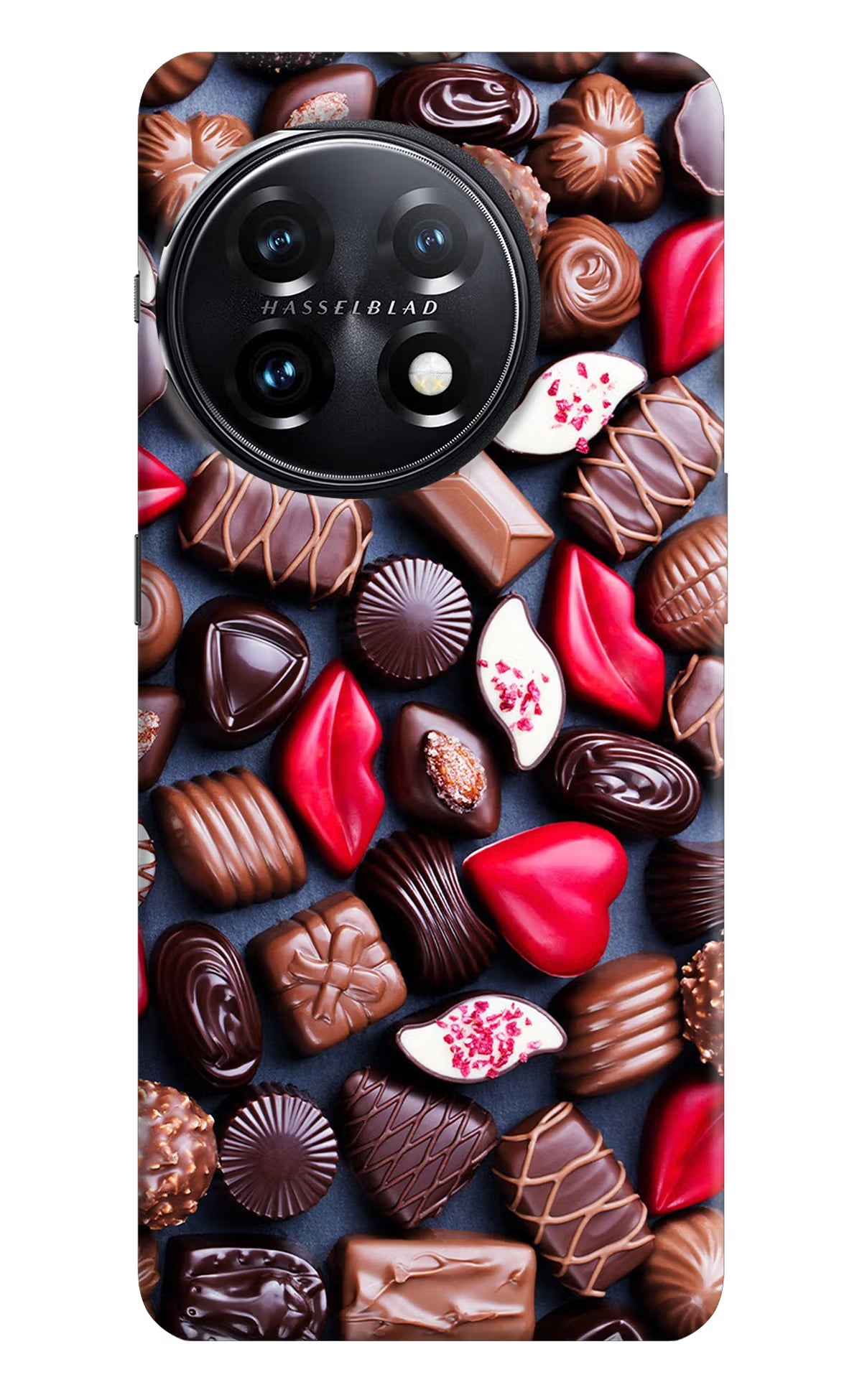 Chocolates OnePlus 11 5G Hard Case Back Cover by Casekaro