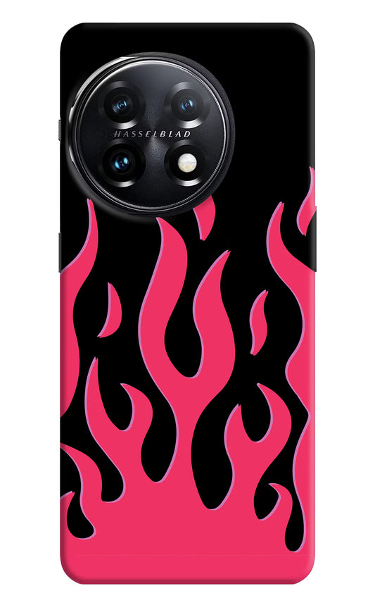 Fire Flames OnePlus 11 5G Hard Case Back Cover by Casekaro