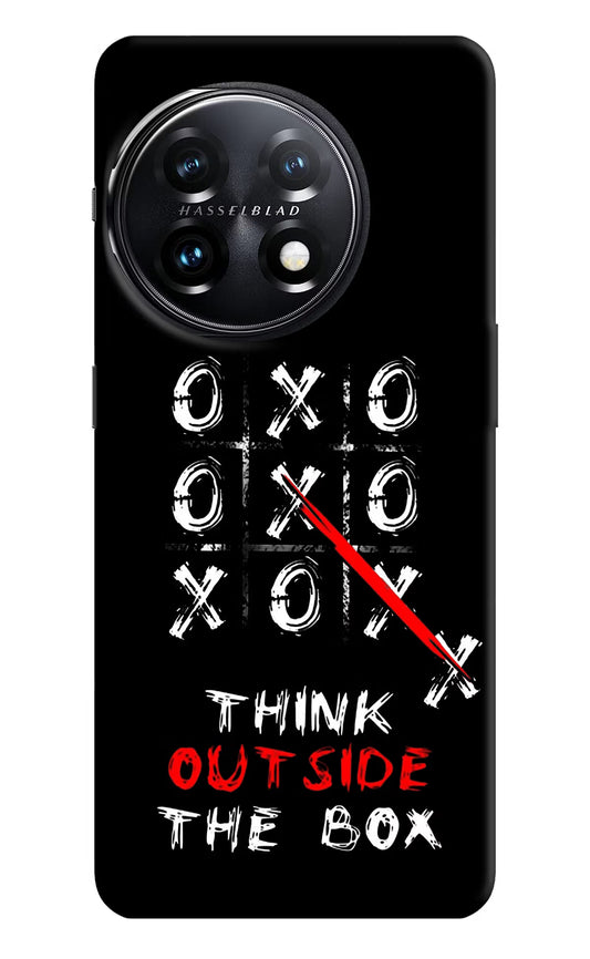 Think out of the BOX OnePlus 11 5G Hard Case Back Cover by Casekaro