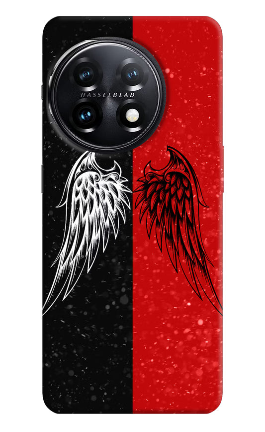 Wings OnePlus 11 5G Hard Case Back Cover by Casekaro
