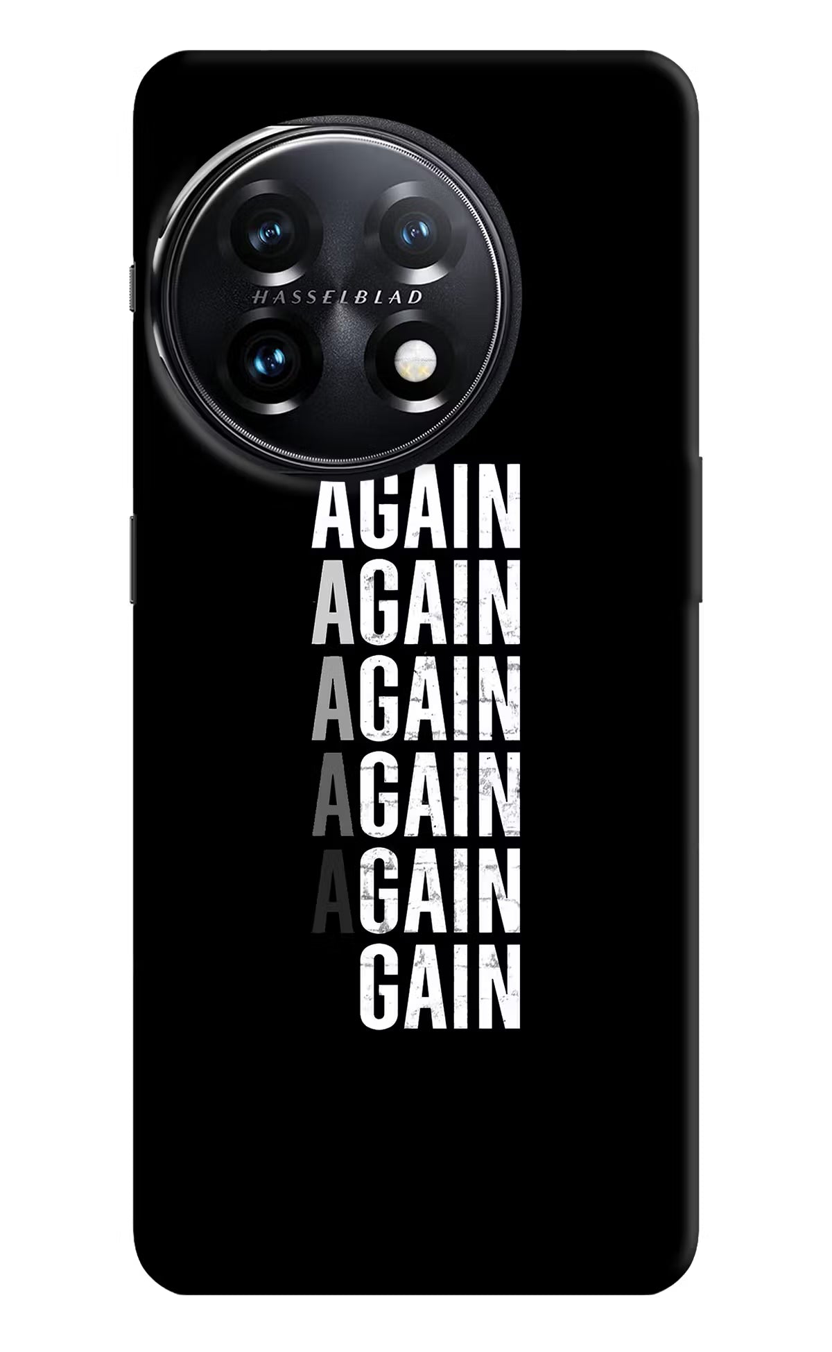 Again Again Gain OnePlus 11 5G Hard Case Back Cover by Casekaro