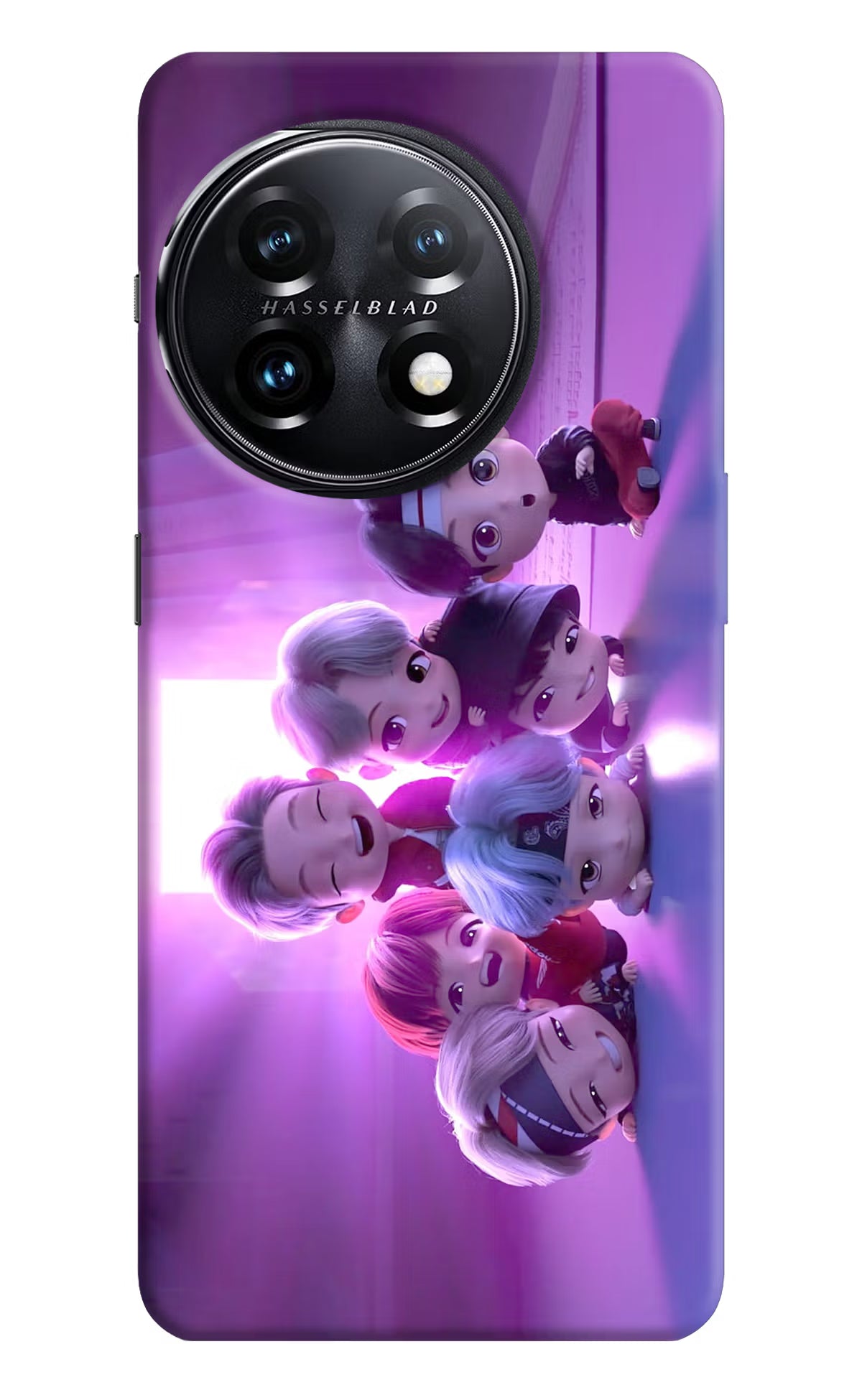 BTS Chibi OnePlus 11 5G Hard Case Back Cover by Casekaro