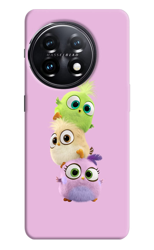 Cute Little Birds OnePlus 11 5G Hard Case Back Cover by Casekaro