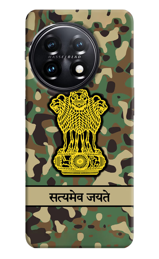 Satyamev Jayate Army OnePlus 11 5G Hard Case Back Cover by Casekaro