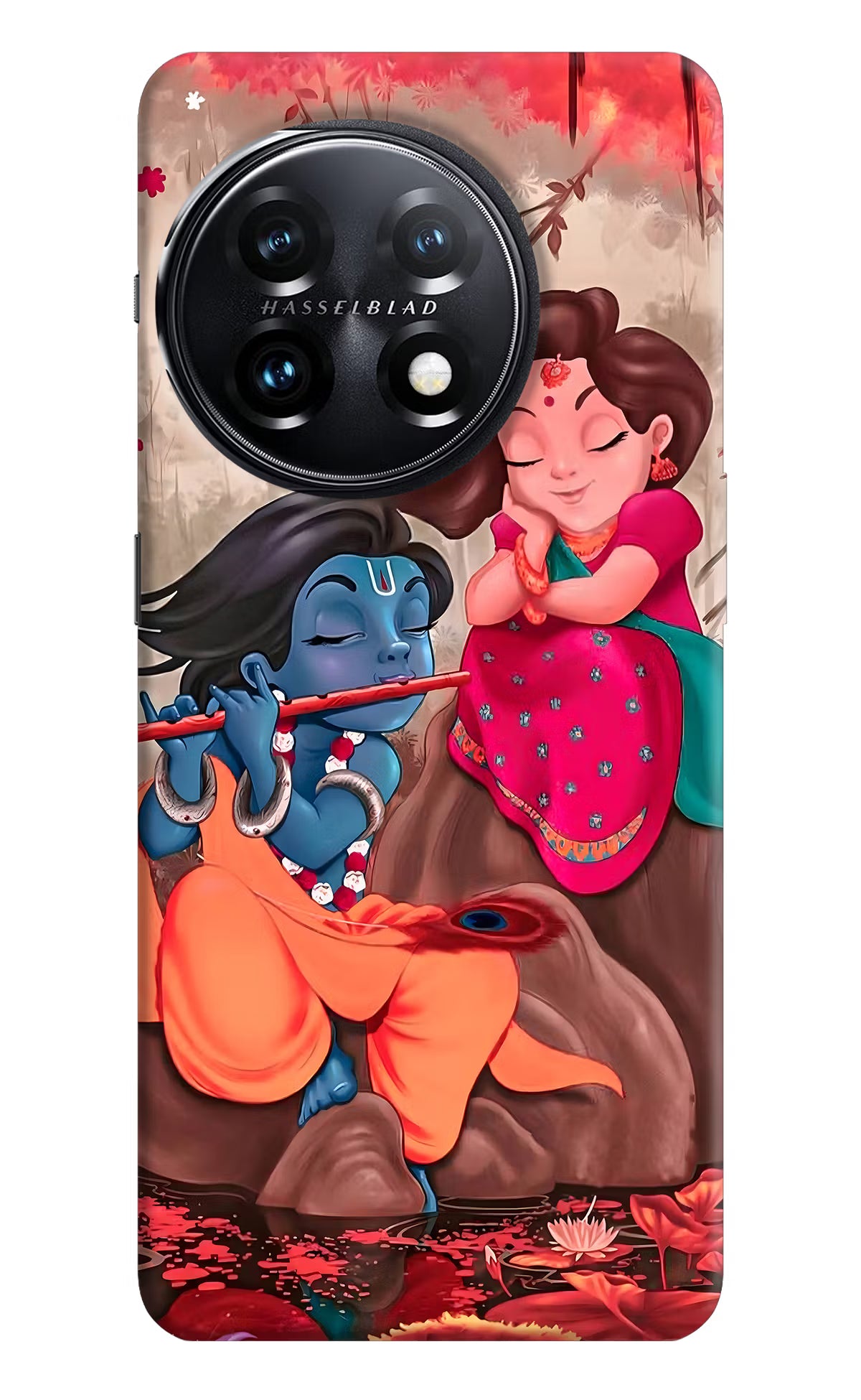Radhe Krishna OnePlus 11 5G Hard Case Back Cover by Casekaro