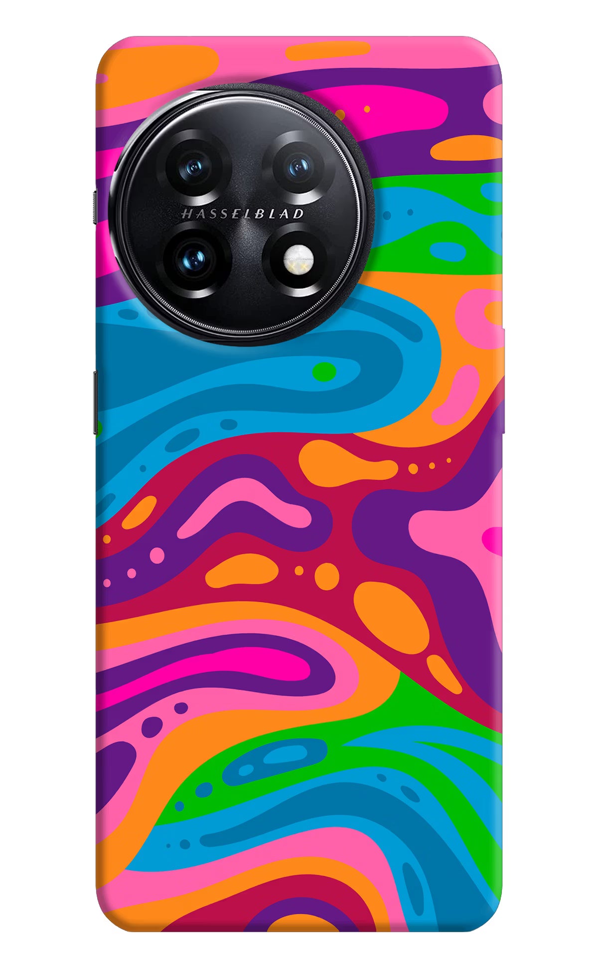 Trippy Pattern OnePlus 11 5G Hard Case Back Cover by Casekaro