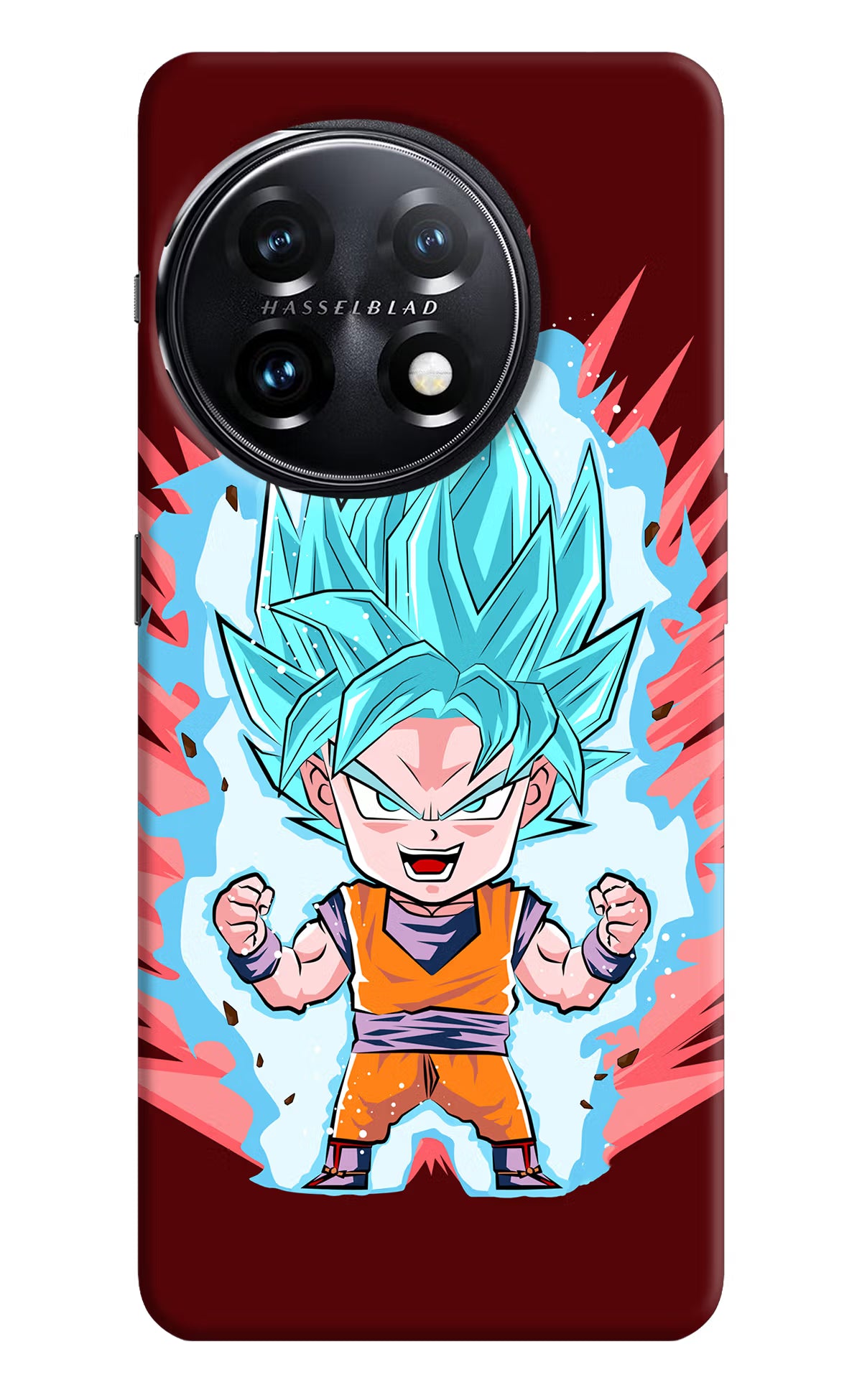 Goku Little OnePlus 11 5G Hard Case Back Cover by Casekaro