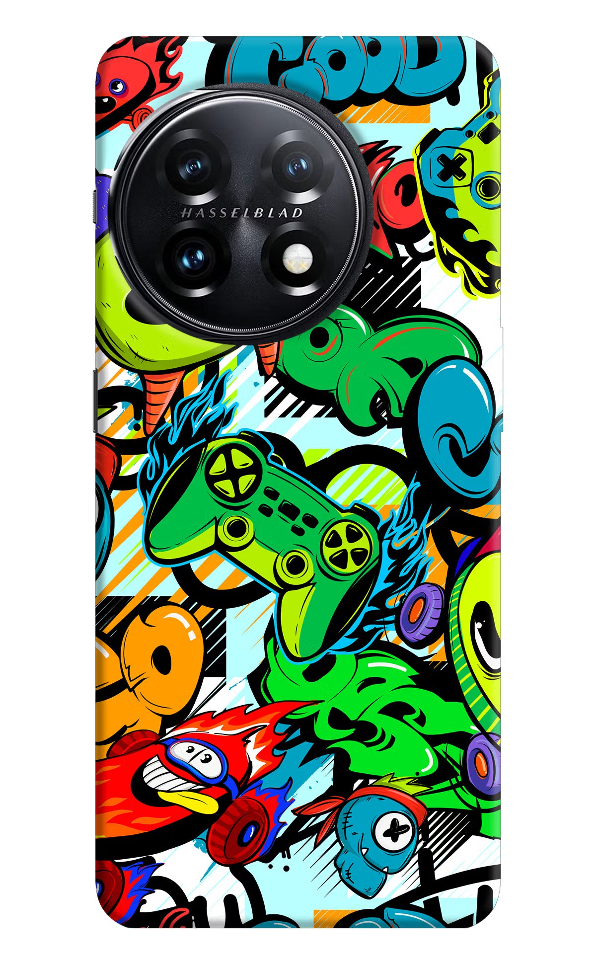 Game Doodle OnePlus 11 5G Hard Case Back Cover by Casekaro