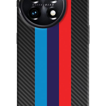 BMW Stripes Pattern OnePlus 11 5G Hard Case Back Cover by Casekaro