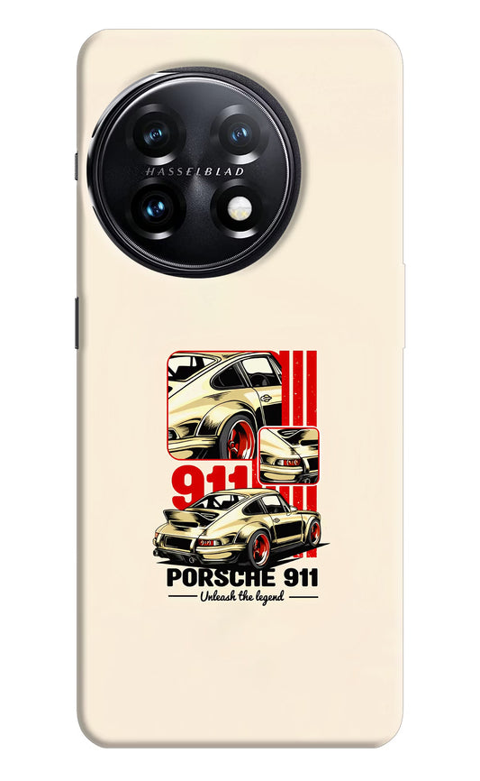 Classic Porsche 911 OnePlus 11 5G Hard Case Back Cover by Casekaro