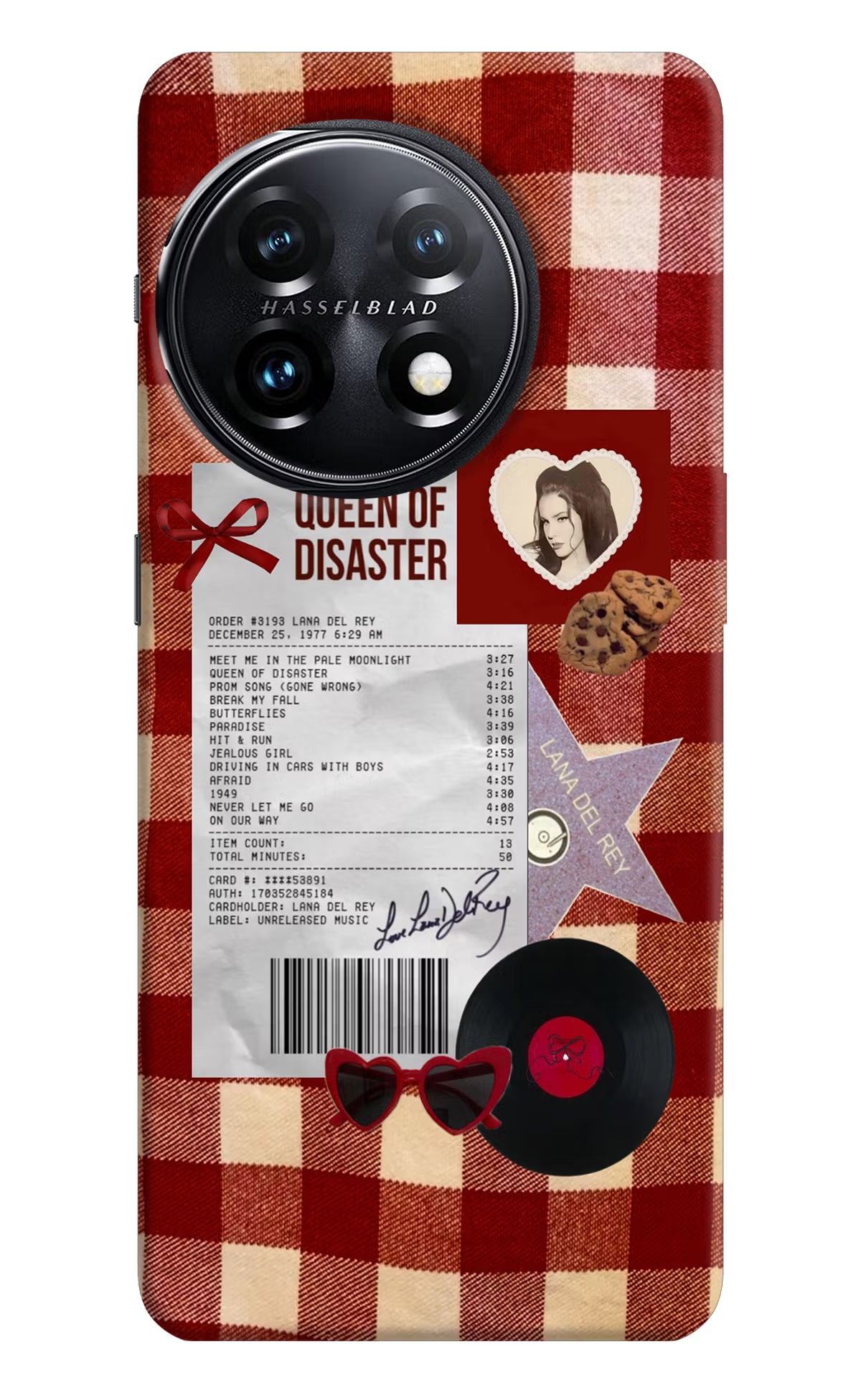 Queen of Disaster OnePlus 11 5G Hard Case Back Cover by Casekaro