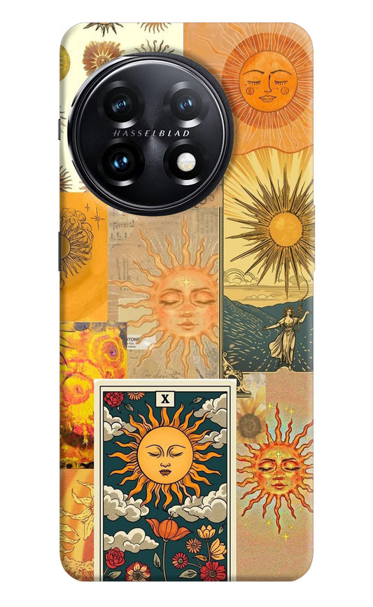 Sun OnePlus 11 5G Hard Case Back Cover by Casekaro