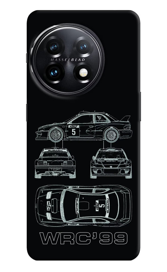 WRC'99 OnePlus 11 5G Hard Case Back Cover by Casekaro