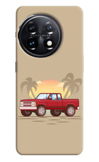 Desert Classic Drive OnePlus 11 5G Hard Case Back Cover by Casekaro