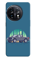 Retro Garage Vibe OnePlus 11 5G Hard Case Back Cover by Casekaro