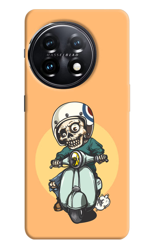 Undead Biker OnePlus 11 5G Hard Case Back Cover by Casekaro