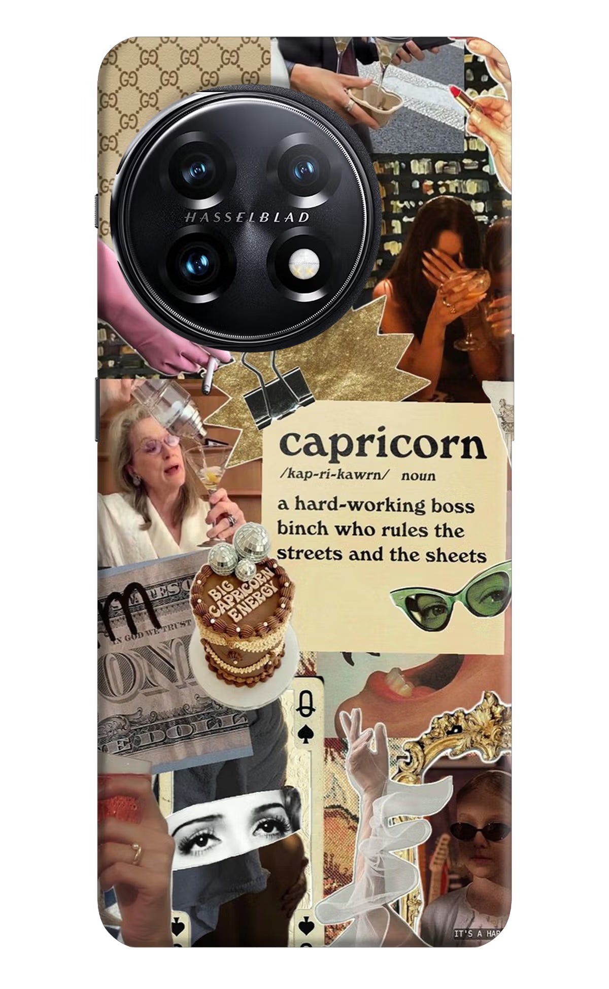 Capricorn Zodiac OnePlus 11 5G Hard Case Back Cover by Casekaro