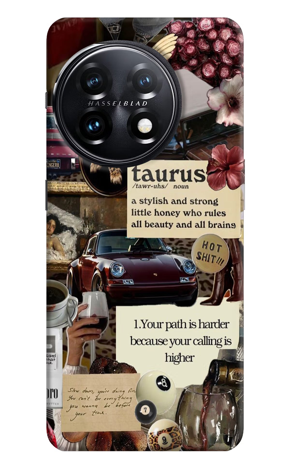 Taurus Zodiac OnePlus 11 5G Hard Case Back Cover by Casekaro