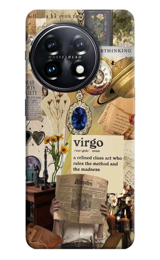 Virgo Zodiac OnePlus 11 5G Hard Case Back Cover by Casekaro