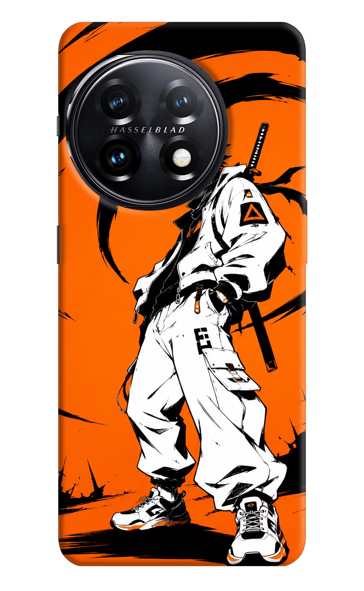 Street Samurai  OnePlus 11 5G Hard Case Back Cover by Casekaro