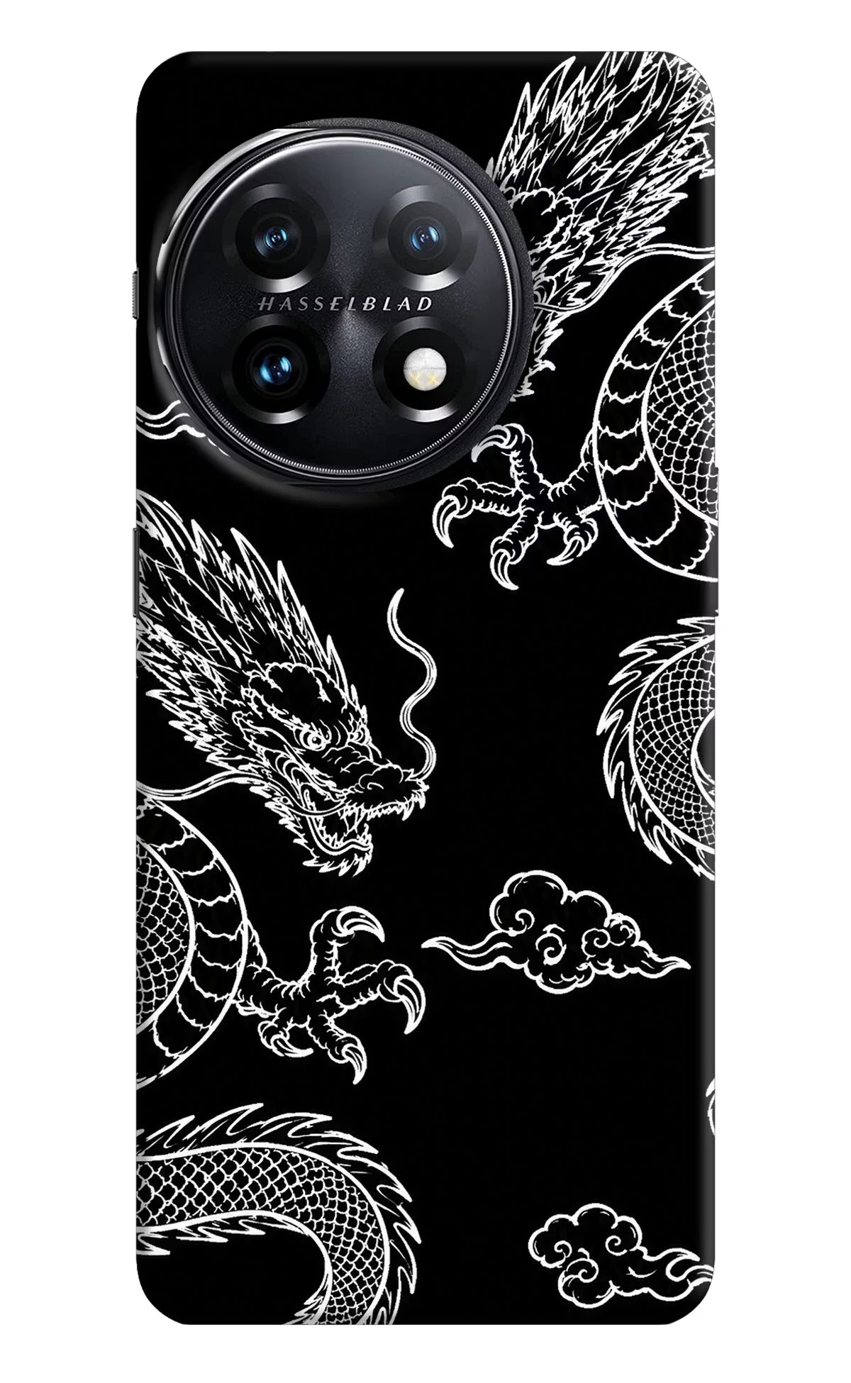 Twin Dragons OnePlus 11 5G Hard Case Back Cover by Casekaro