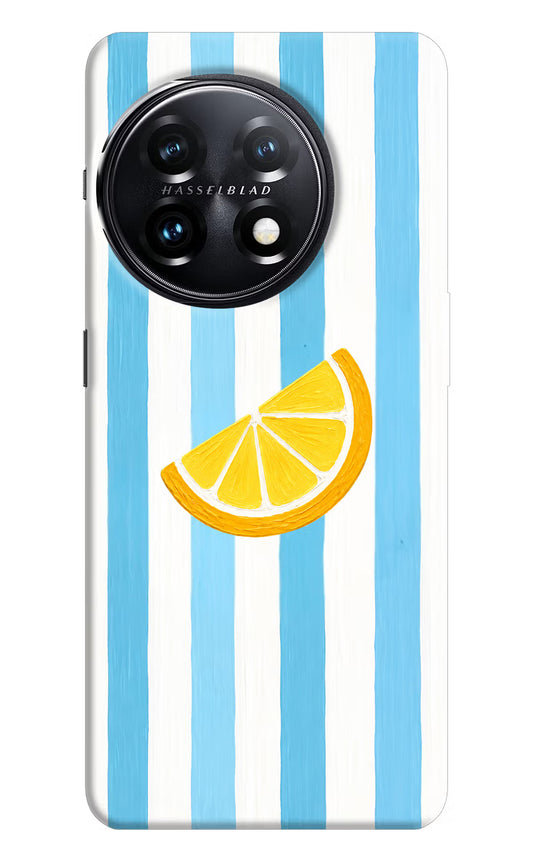 Summer Lemon OnePlus 11 5G Hard Case Back Cover by Casekaro
