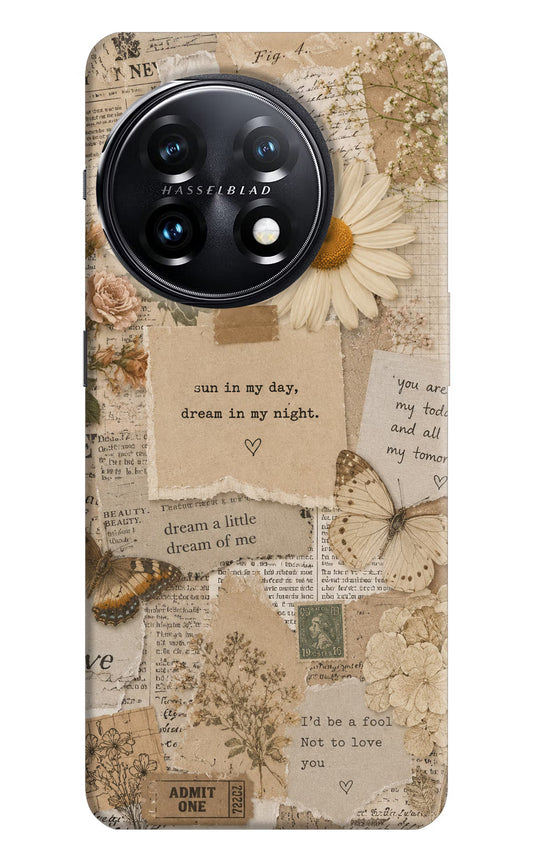 Vintage case OnePlus 11 5G Hard Case Back Cover by Casekaro