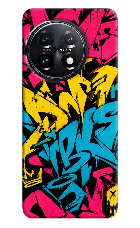 Graffiti Vibe OnePlus 11 5G Back Cover