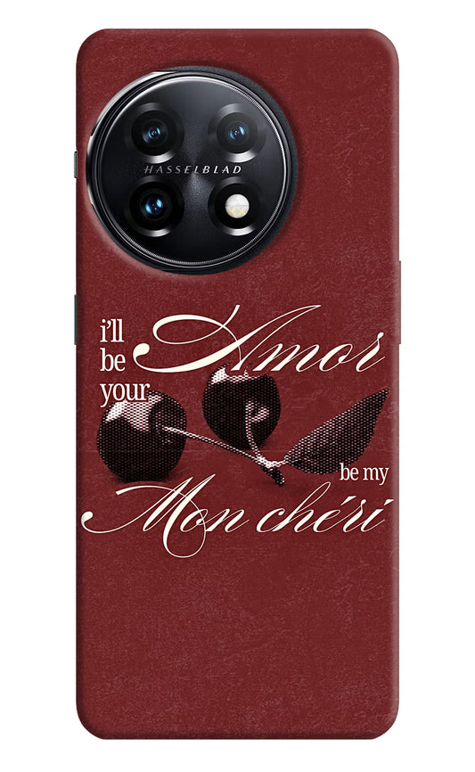 Velvet Cherry OnePlus 11 5G Back Cover