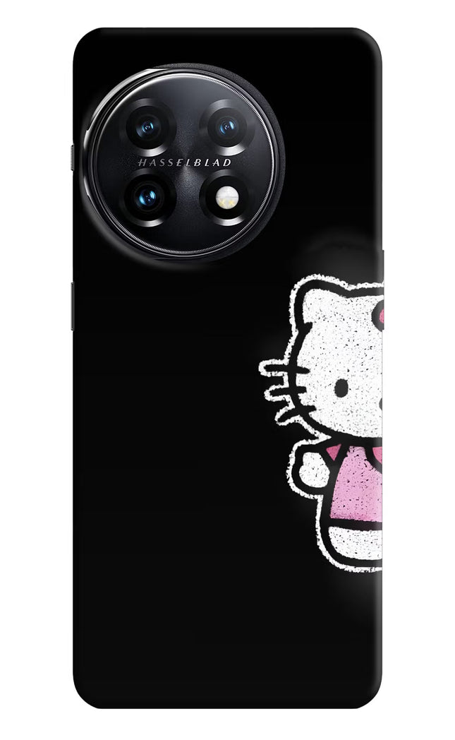 Kitty Charm OnePlus 11 5G Hard Case Back Cover by Casekaro