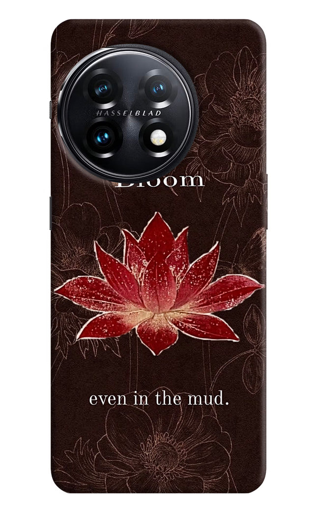 Bloom OnePlus 11 5G Hard Case Back Cover by Casekaro